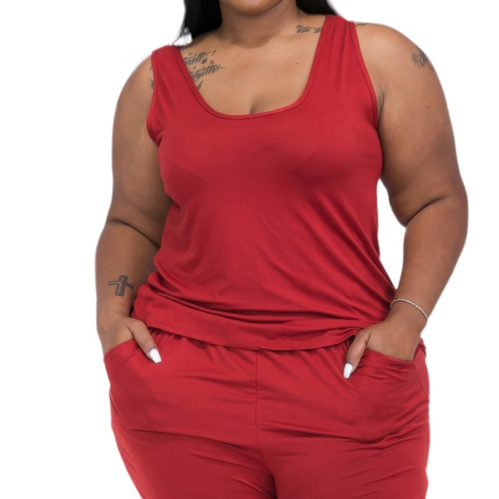 Comfy Tank Top & Shorts Set